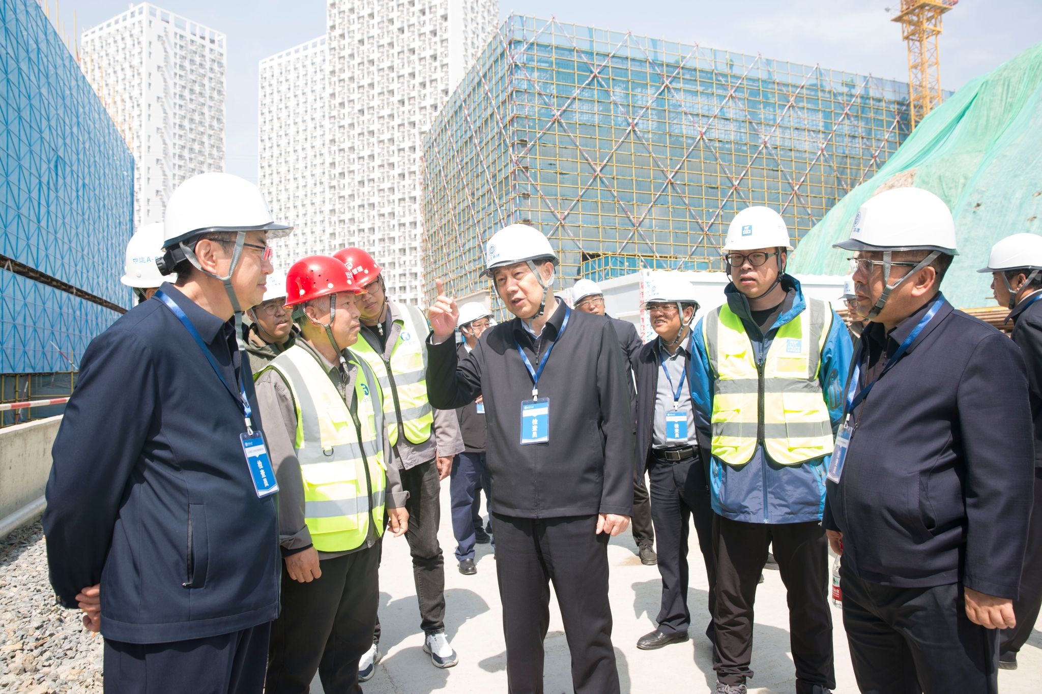 項昌樂帶隊進行安全生產檢查