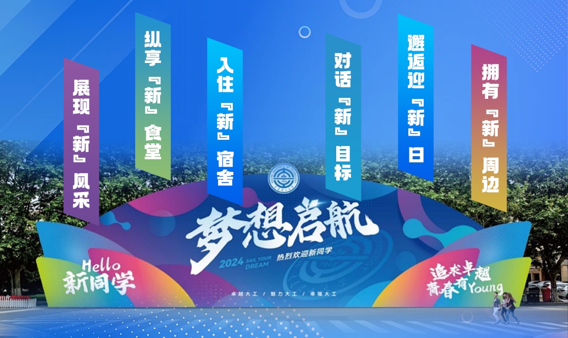 【大工歡迎你】以飽滿(mǎn)熱情和周到服務(wù)迎接2024級(jí)新生